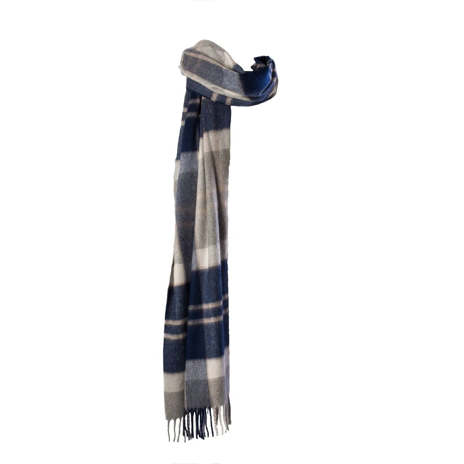 100% Cashmere Solid Stole  Bannockbane Silver