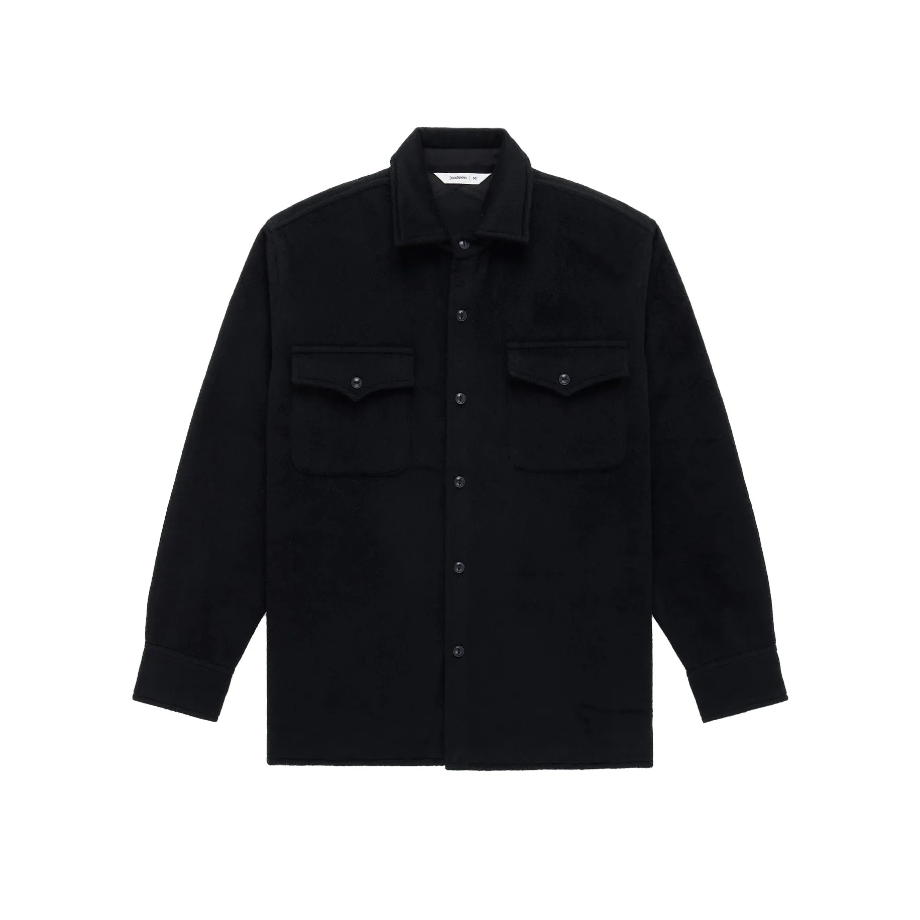 3sixteen - USN Overshirt - Black Wool