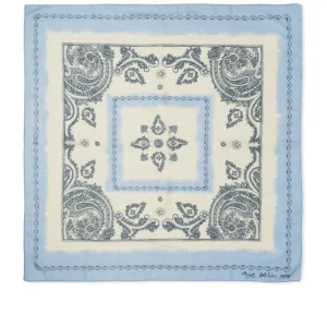 Acne Studios Large Bandana, blue