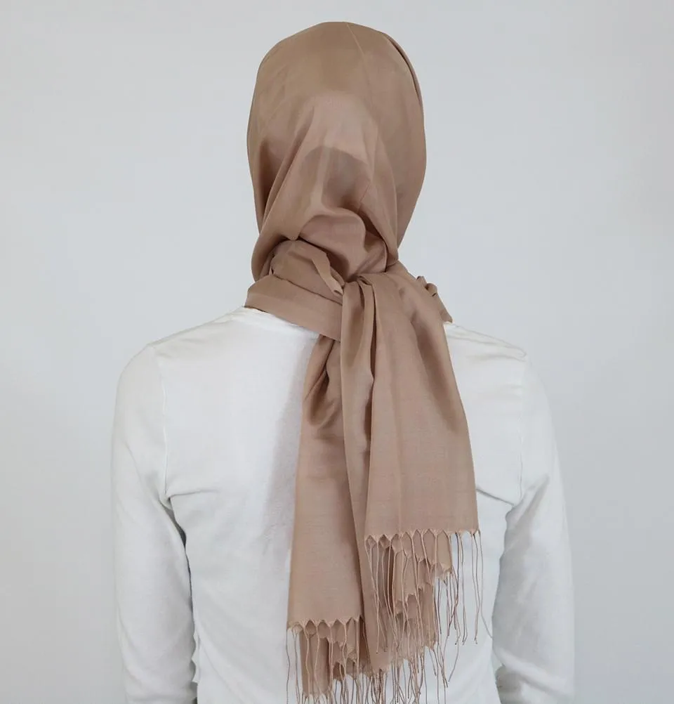 Aker Ince Hijab Shawl #330 Mocha