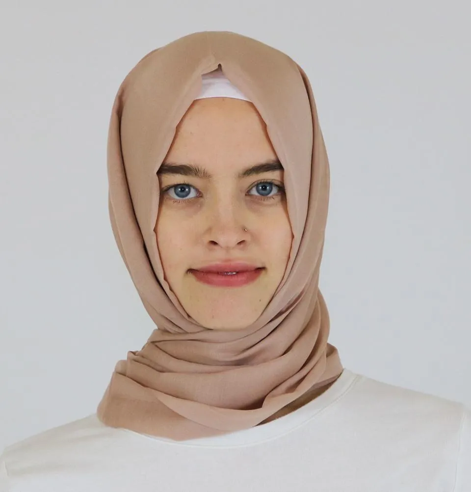 Aker Ince Hijab Shawl #330 Mocha