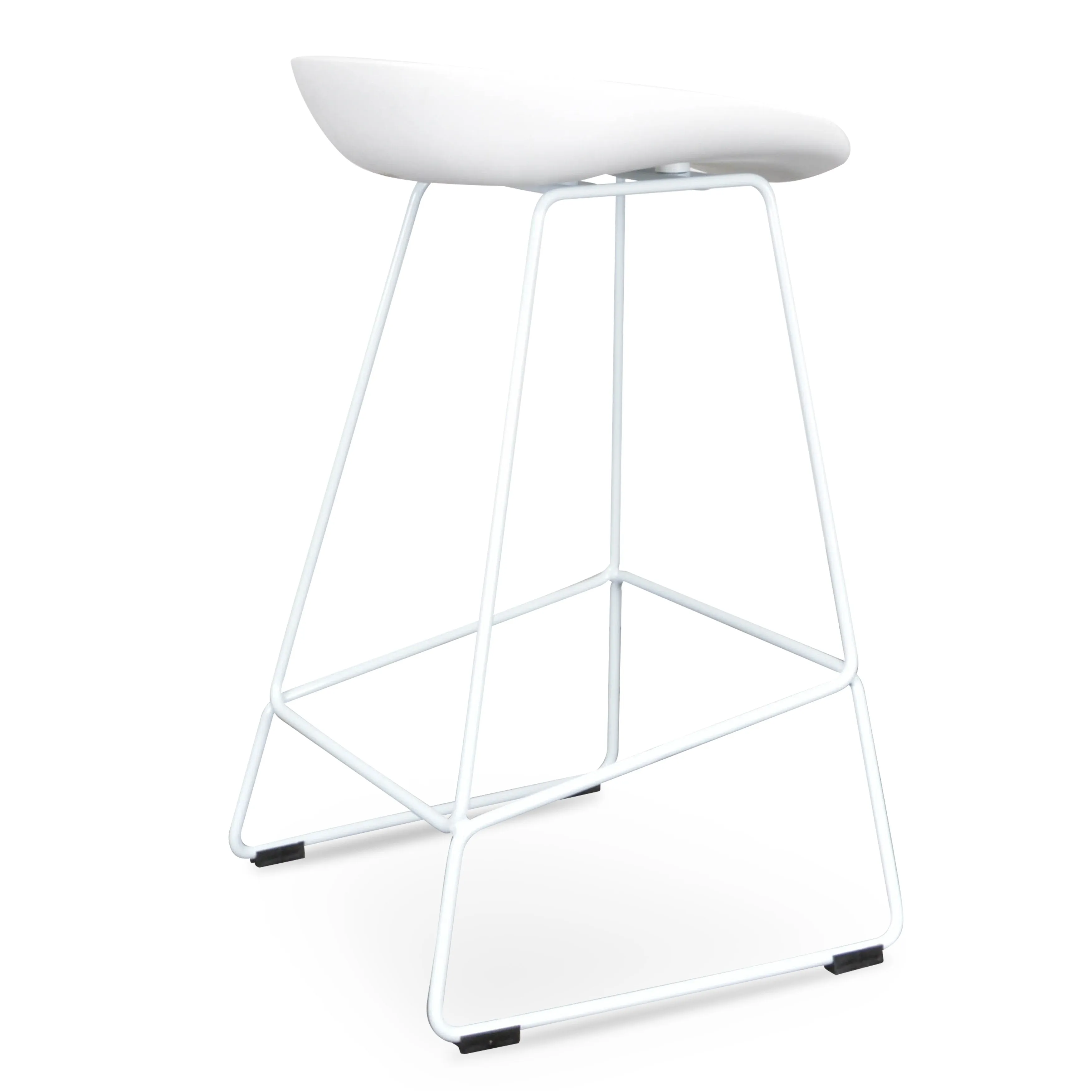 Allen 65cm Bar Stool - White