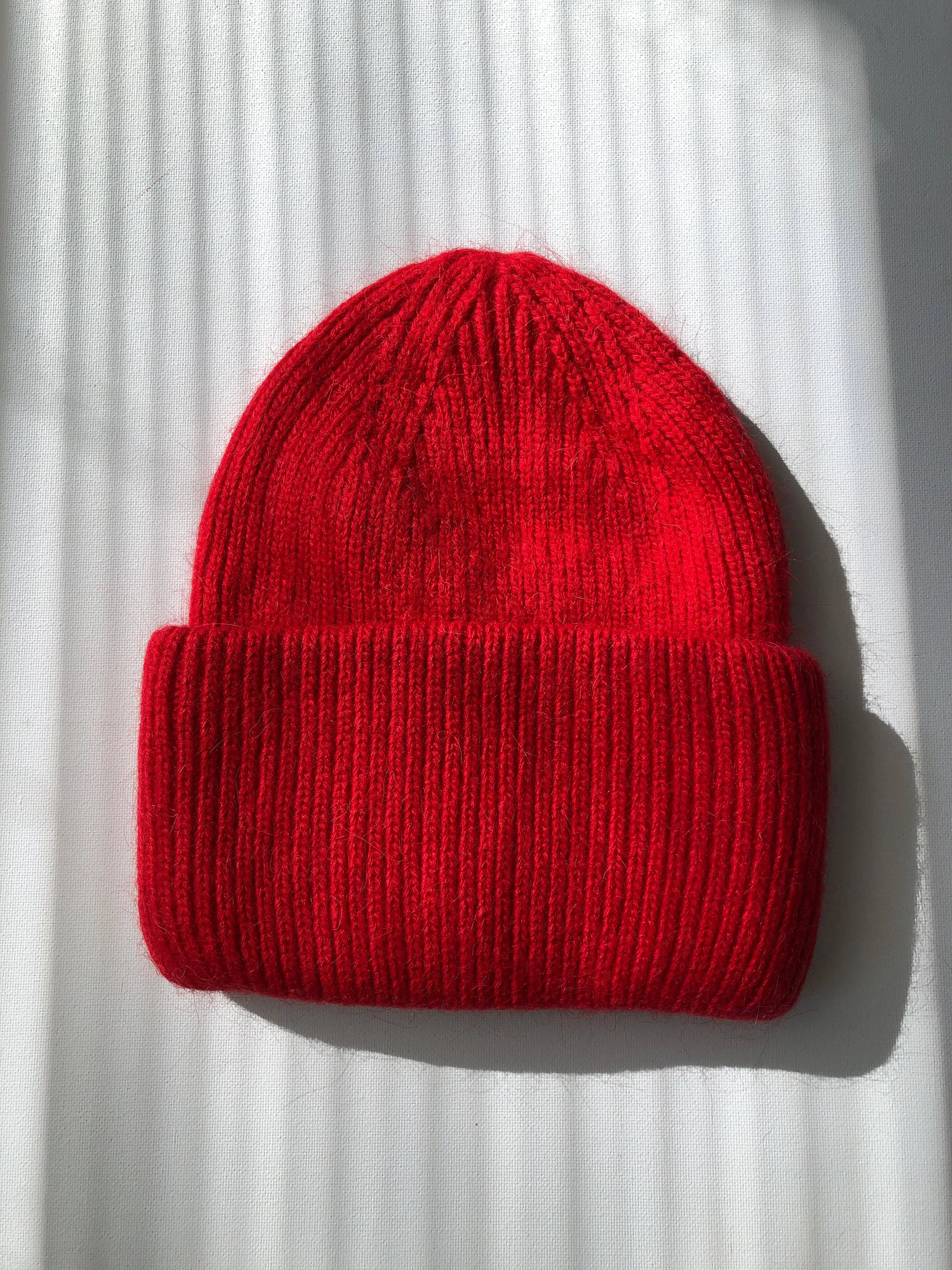 Angora Wool Beanie