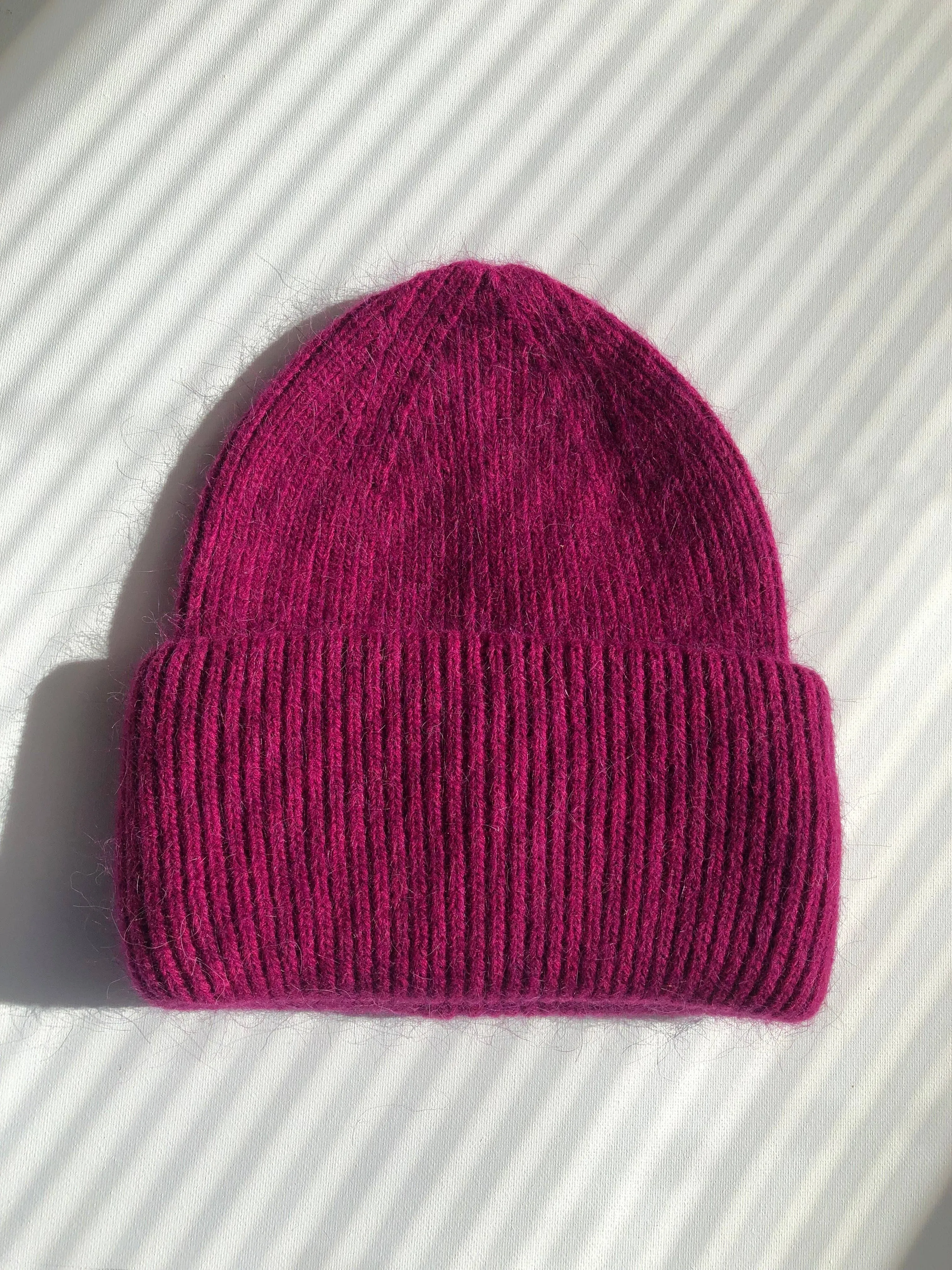 Angora Wool Beanie