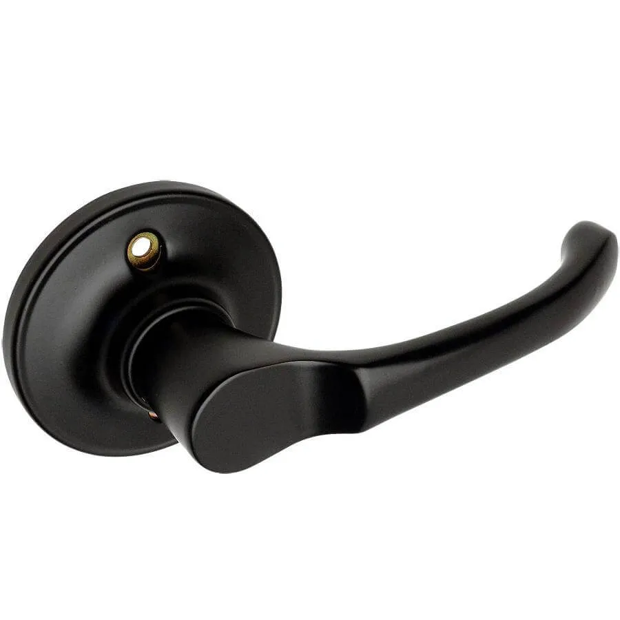 Arlington Dummy Door Lever, Matte Black