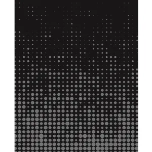 Black & Gray Halftone Printed Backdrop