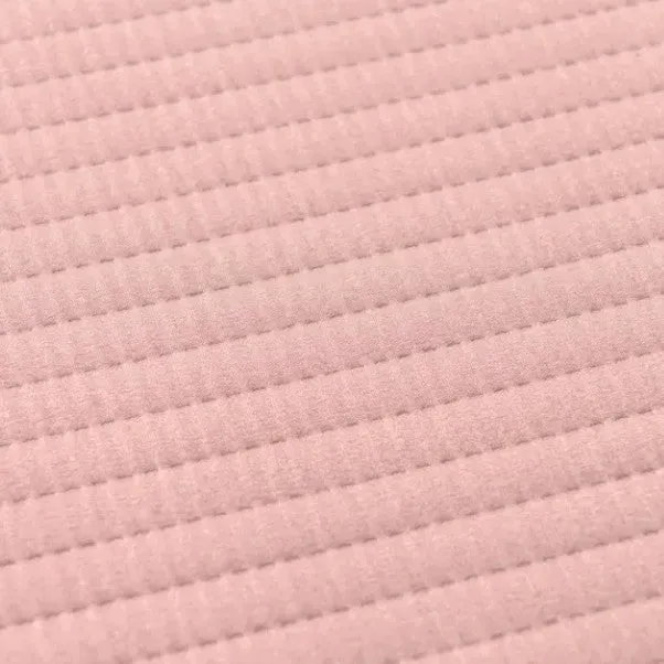 Blush Pink Super Soft Pinsonic Bedspread