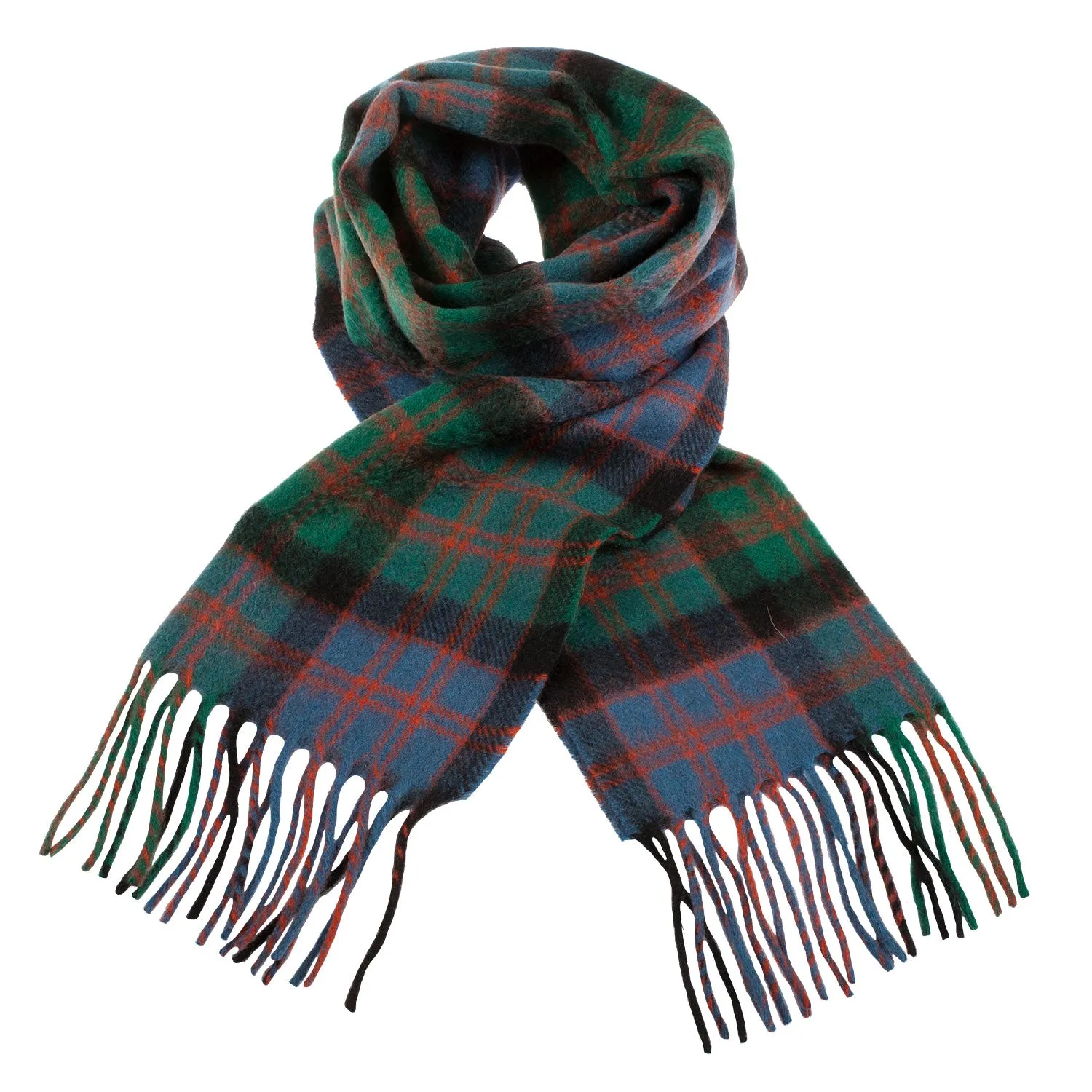 Cashmere Scottish Tartan Clan Scarf  Macdonald Clan Ancient