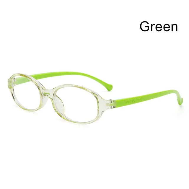 Children's Round Anti-blue Light Eyeglasses with Ultra Light Frame