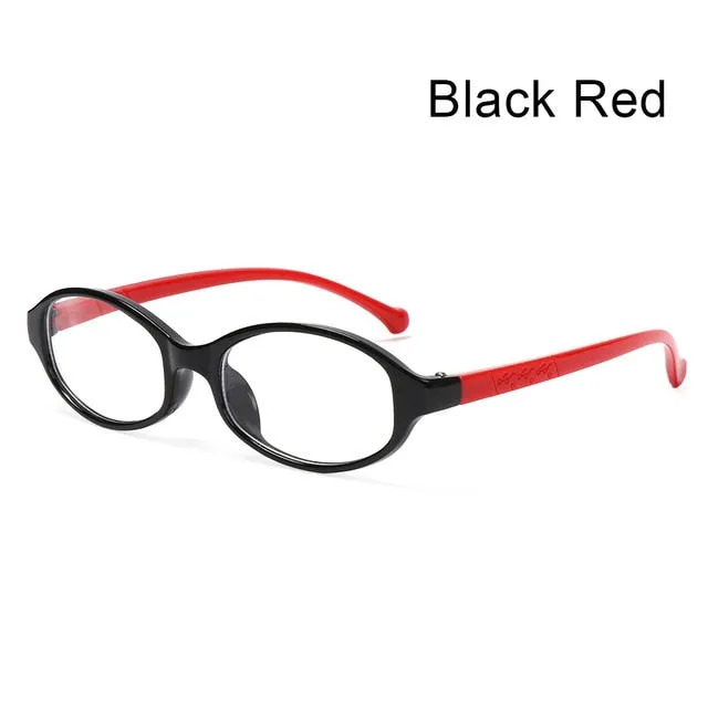 Children's Round Anti-blue Light Eyeglasses with Ultra Light Frame