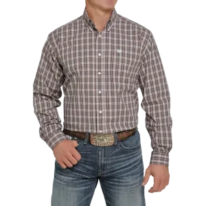 Cinch Men's Plaid Brown Shirt