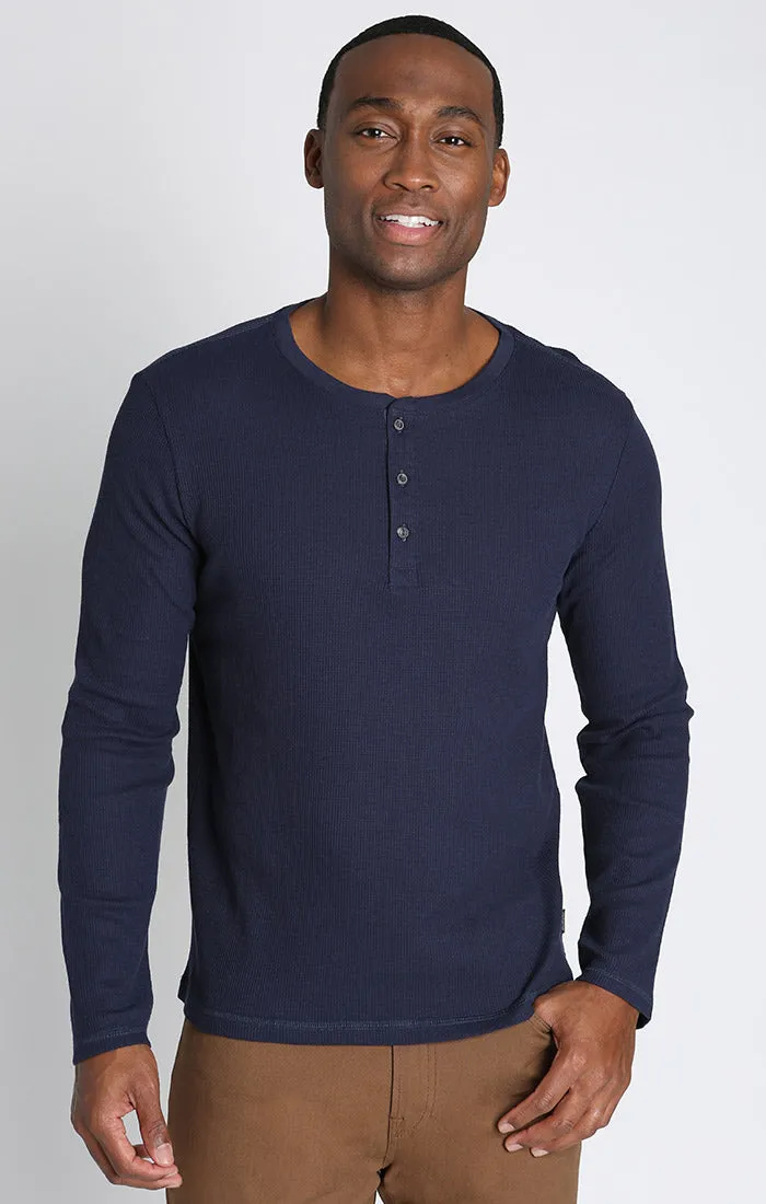 Classic Waffle Henley