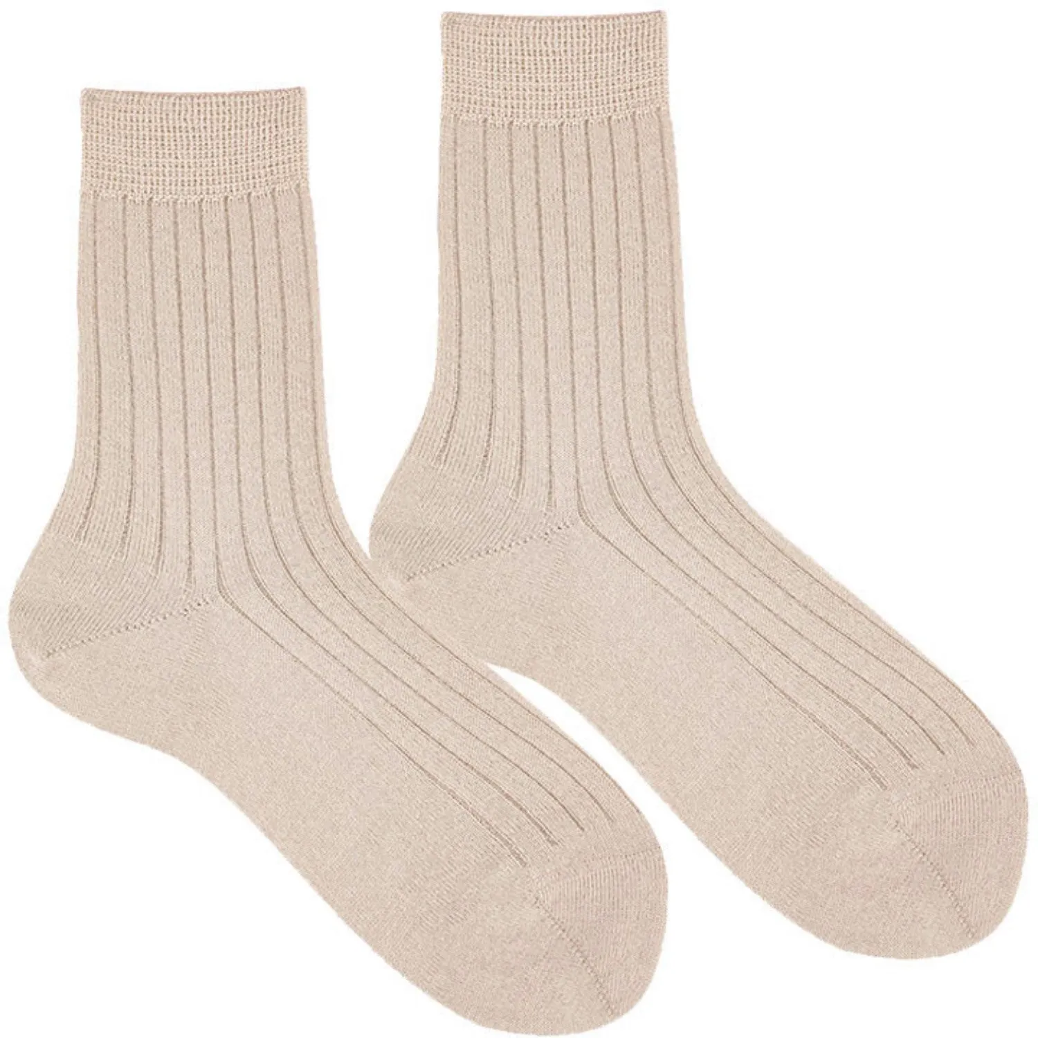 Cóndor Nature Extrafine Merino Wool Rib Socks