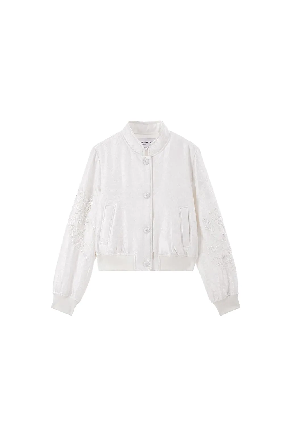 Delicate Embroidered Quilted Jacket