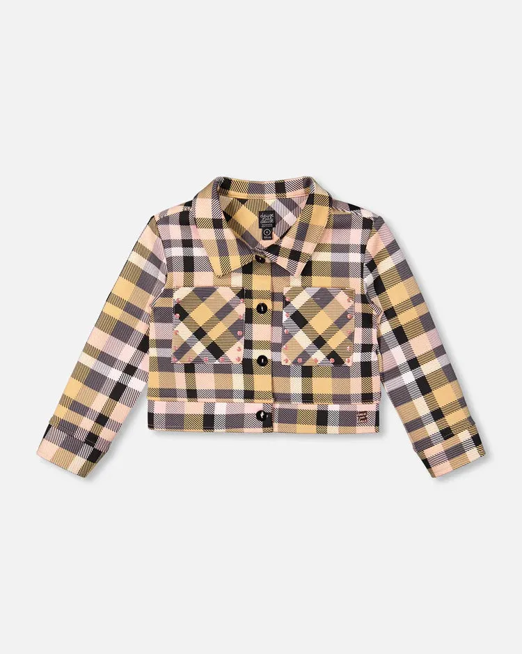 DPD Short Milano Plaid Blazer