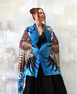 Eagles Wings Mountain Shawl