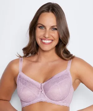 Fayreform Delicate Lace Underwire Bra - Woodrose