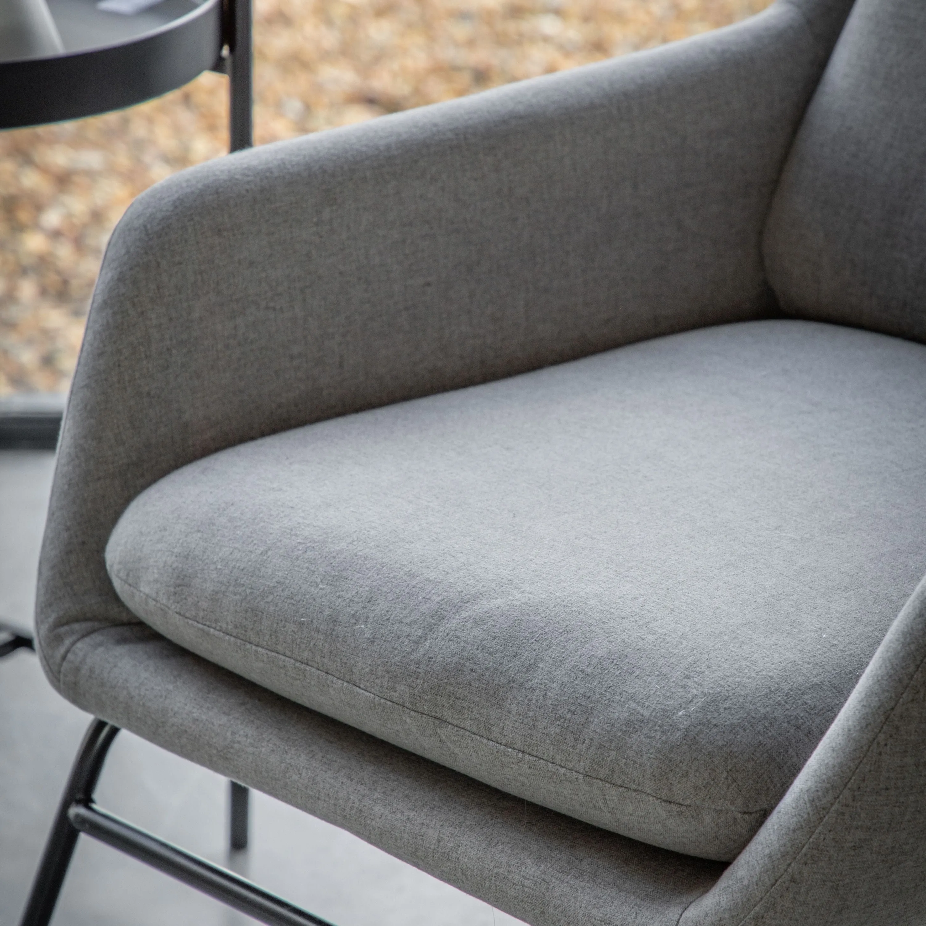 Hicks Lounge Chair – Grey