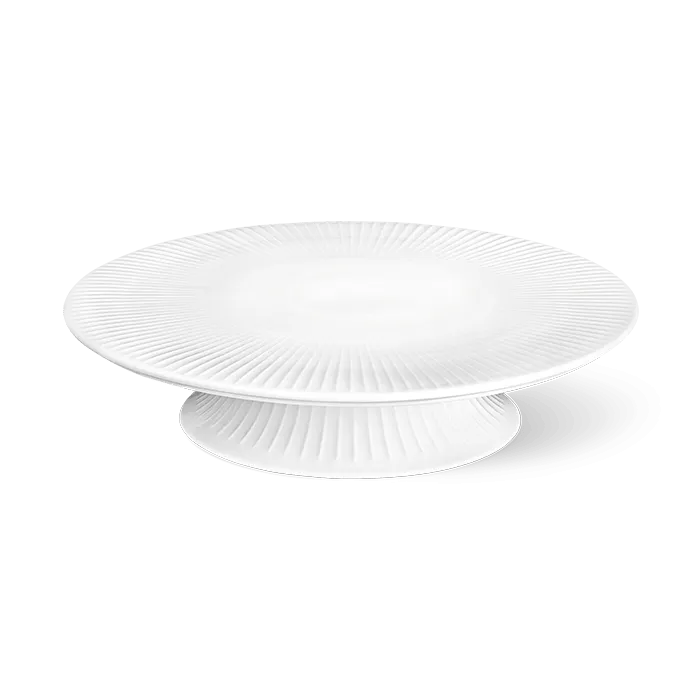 Kähler Hammershøi Cake Dish, White, Ø: 11.8"