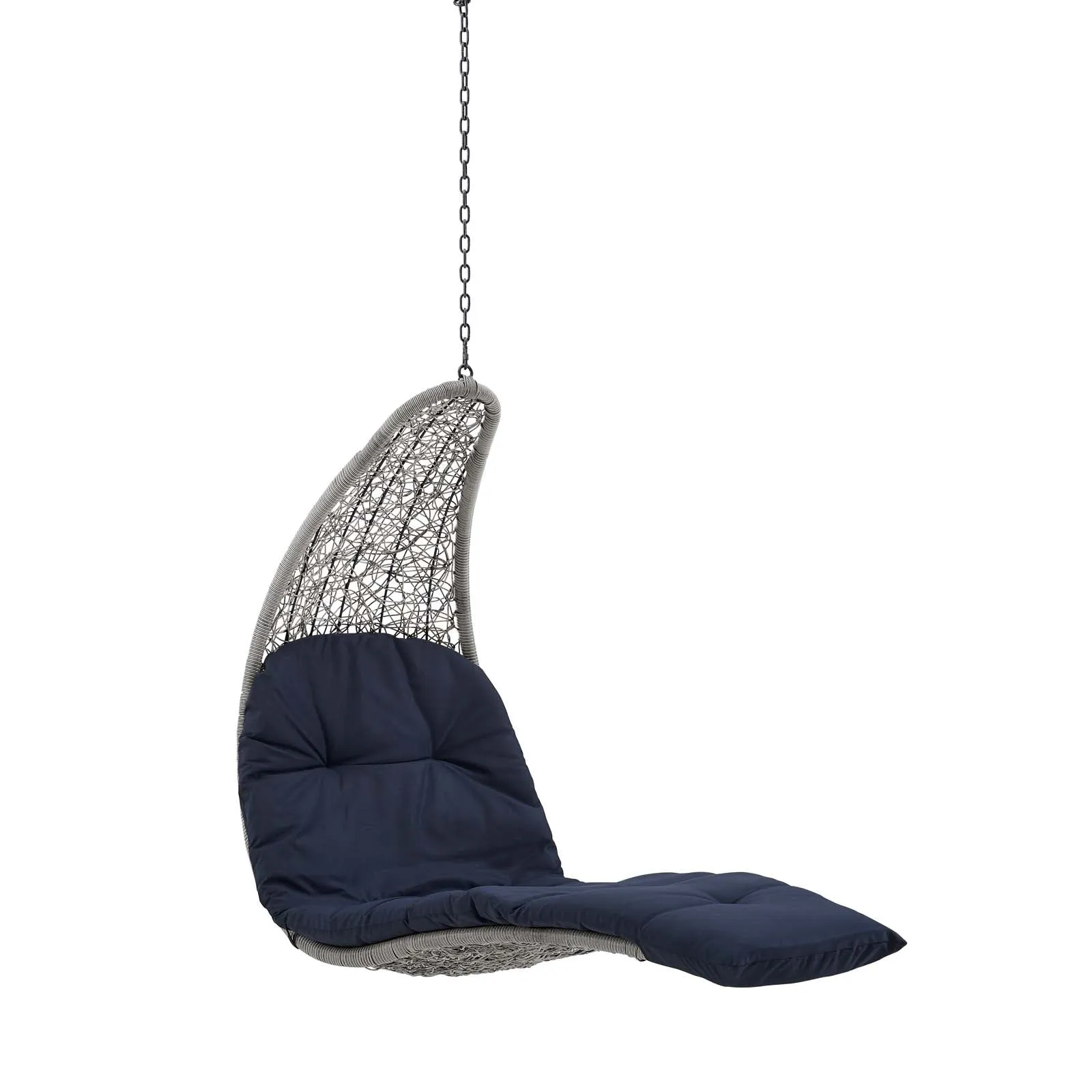 Landscape Hanging Chaise Lounge Outdoor Patio Swing Chair