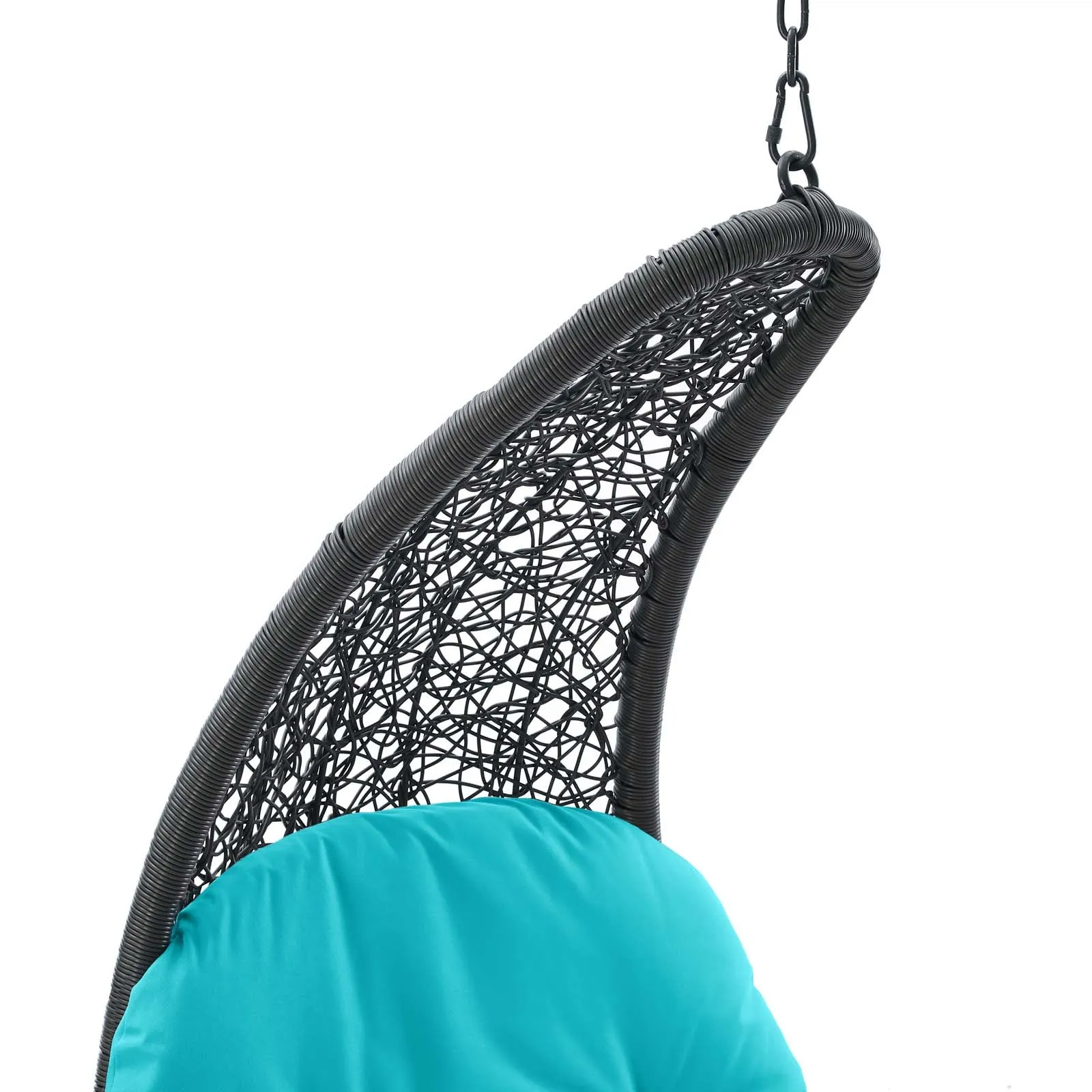 Landscape Hanging Chaise Lounge Outdoor Patio Swing Chair