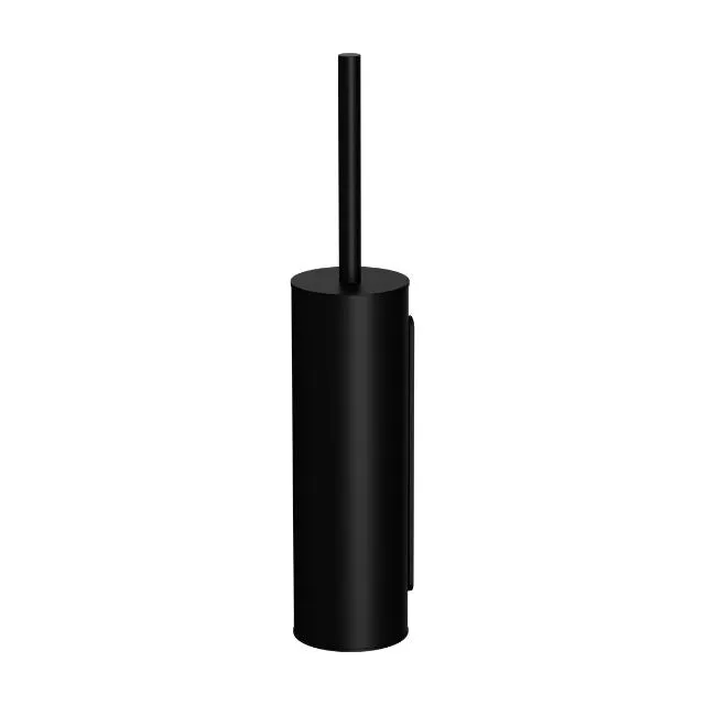 Meir Round Toilet Brush and Holder Matte Black