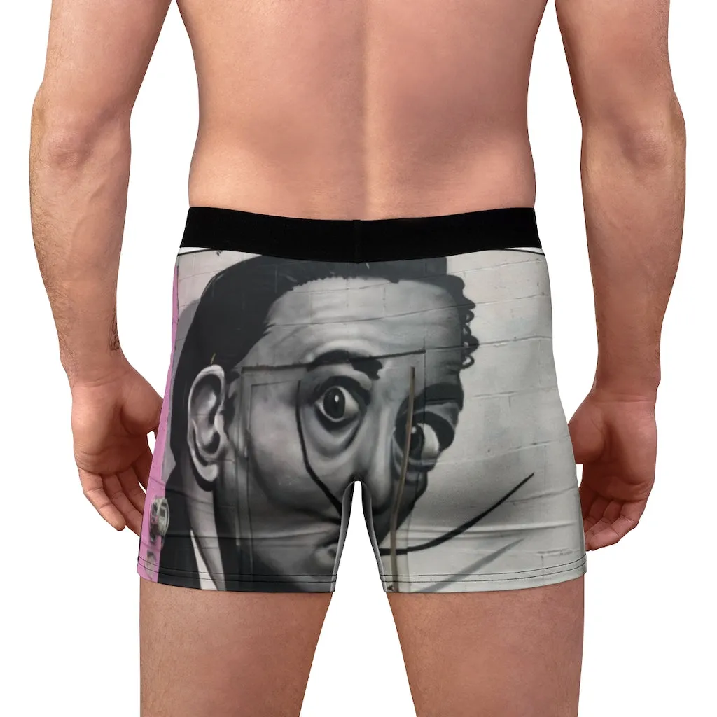 Men's Boxer Briefs AL BLUE DESIGNED ART