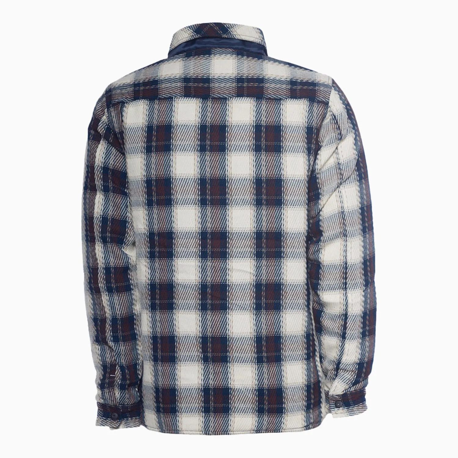 Men's Dash Yarn Dyed Plaid Shirt Jacket