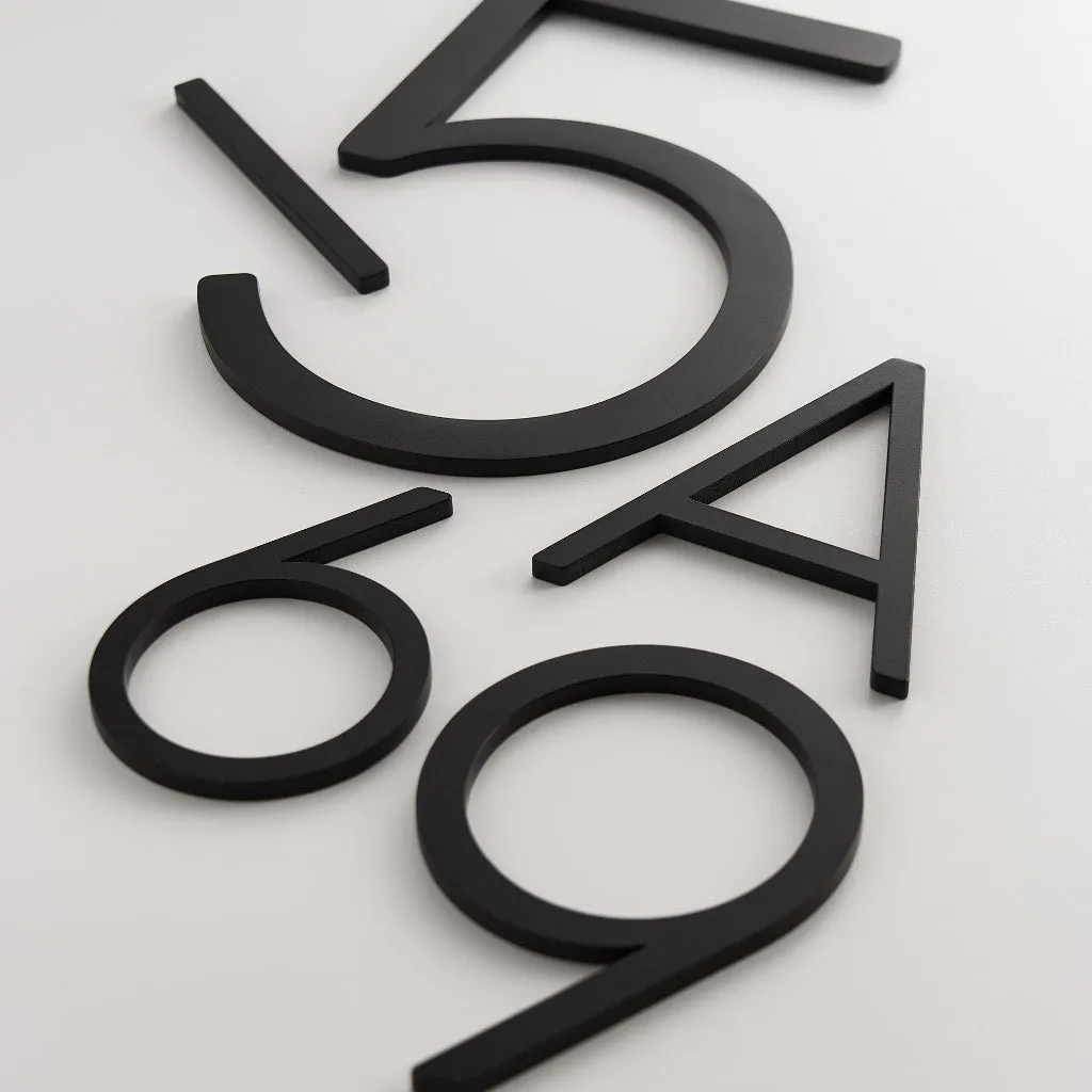 meraki. Renew - EZRA Numbers in Matte Black