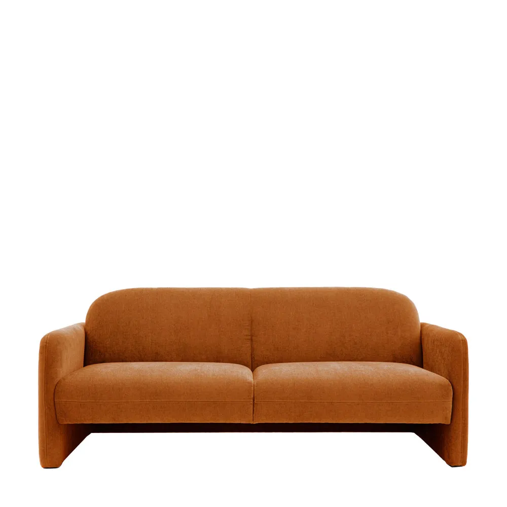 Merrick 3-Seater Sofa – Amber