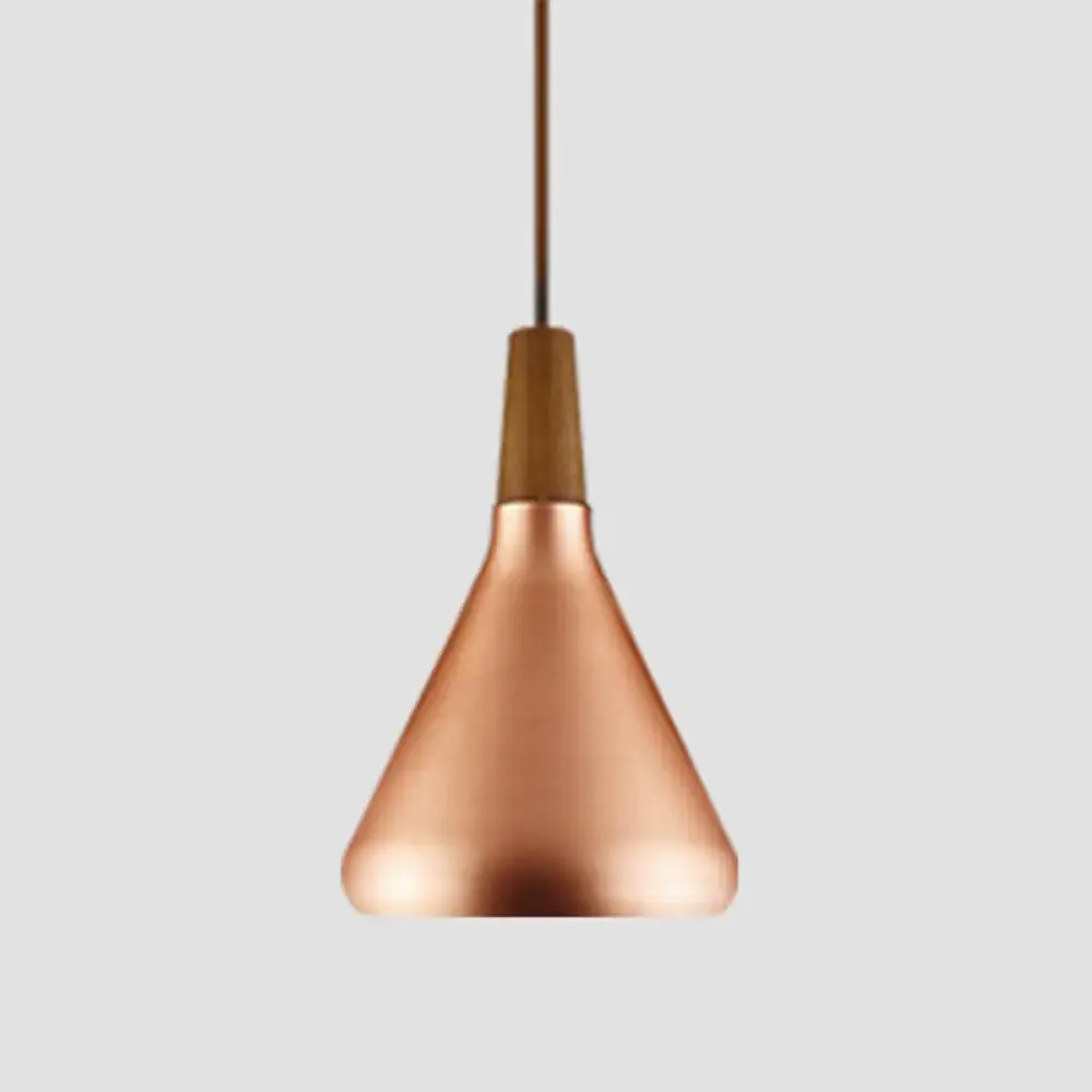 Nordic Conical Metal Suspension Pendant Light for Dining Room - Modern & Stylish Design