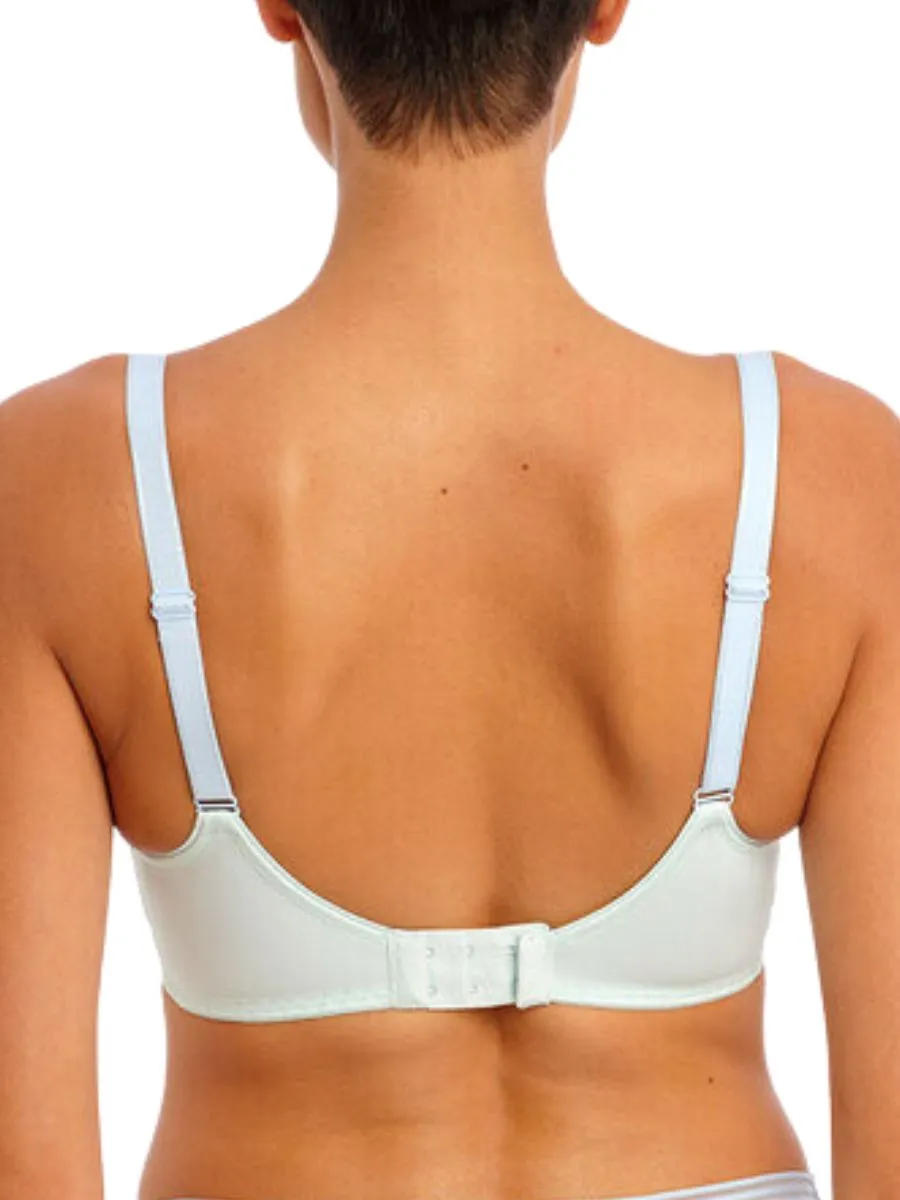 Offbeat Side Support Bra - Purewater