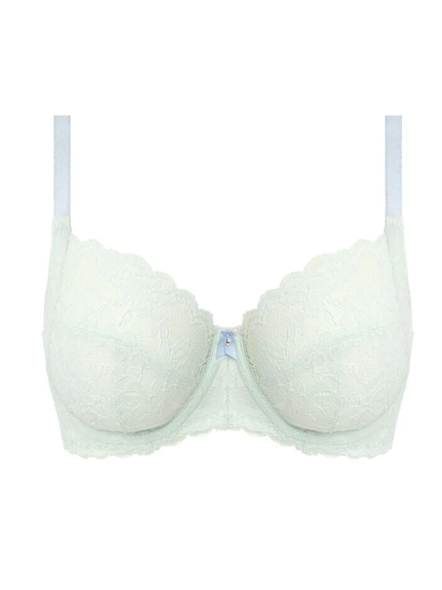 Offbeat Side Support Bra - Purewater