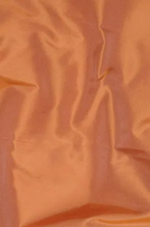 Peach Blush Taffeta Silk Fabric