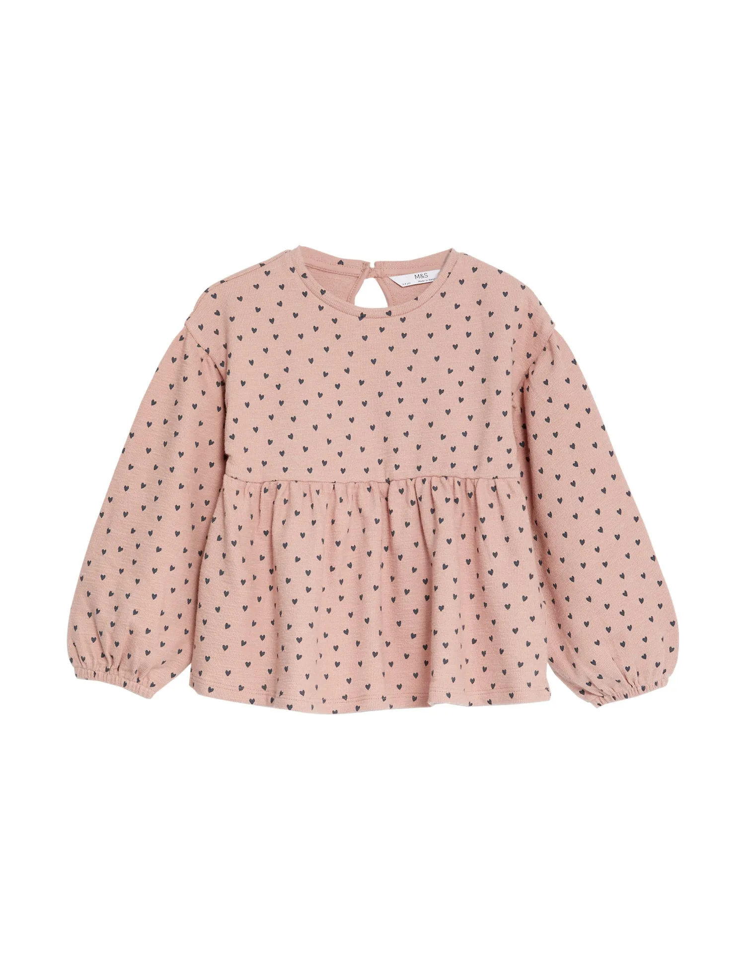 Pure Cotton Heart Top