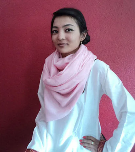 Pure Pashmina Shawl Baby Pink