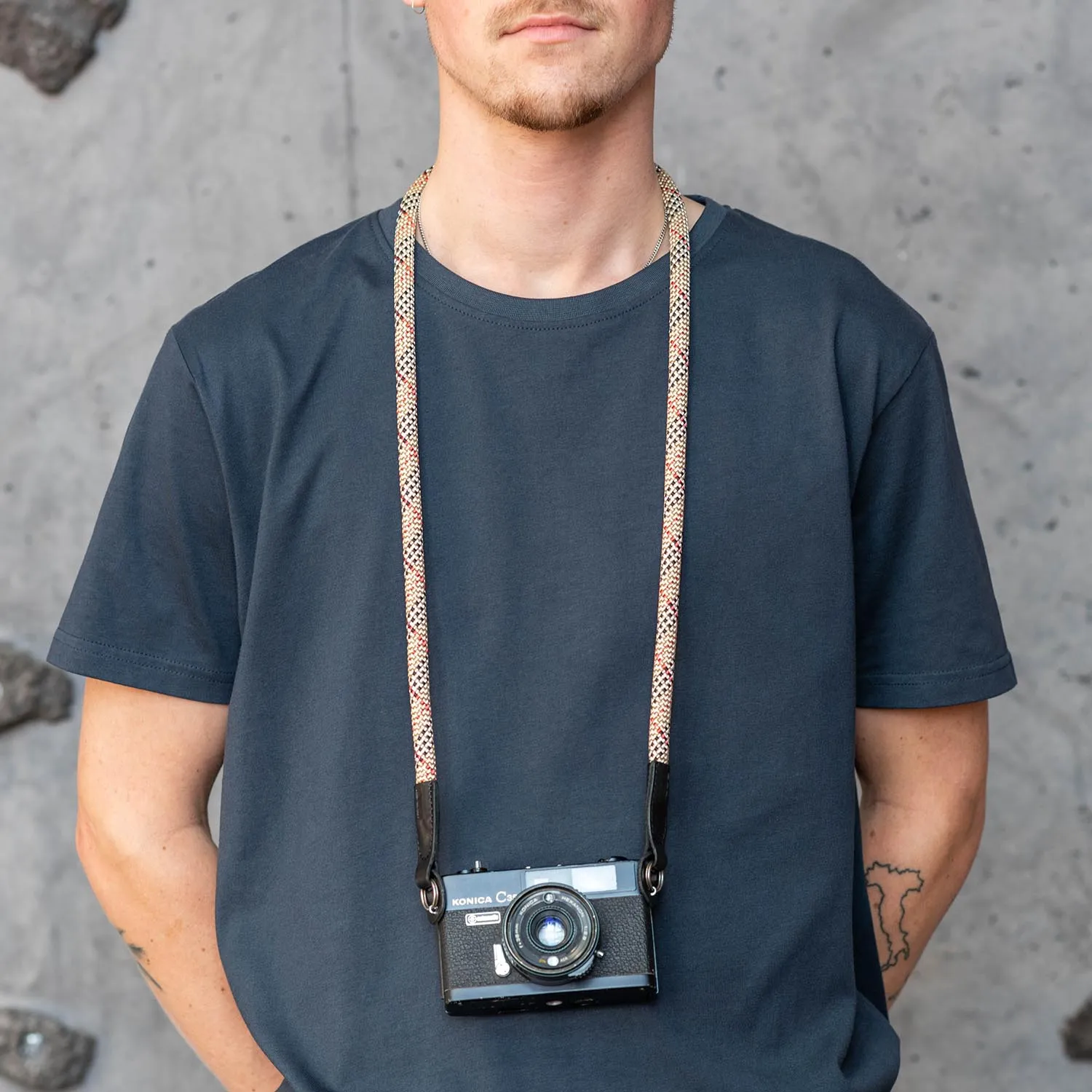 Rope Camera Strap - Plaid Collection