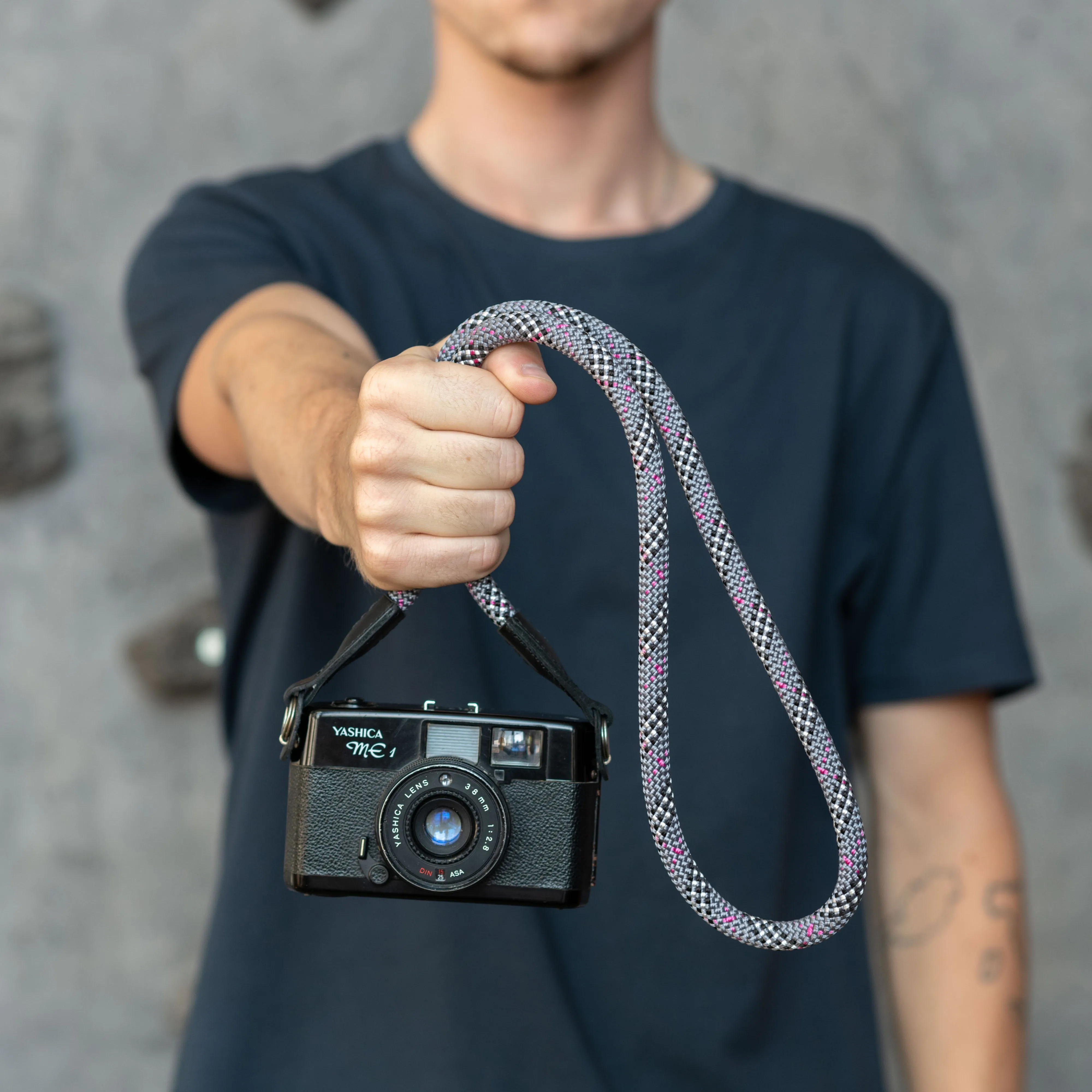 Rope Camera Strap - Plaid Collection