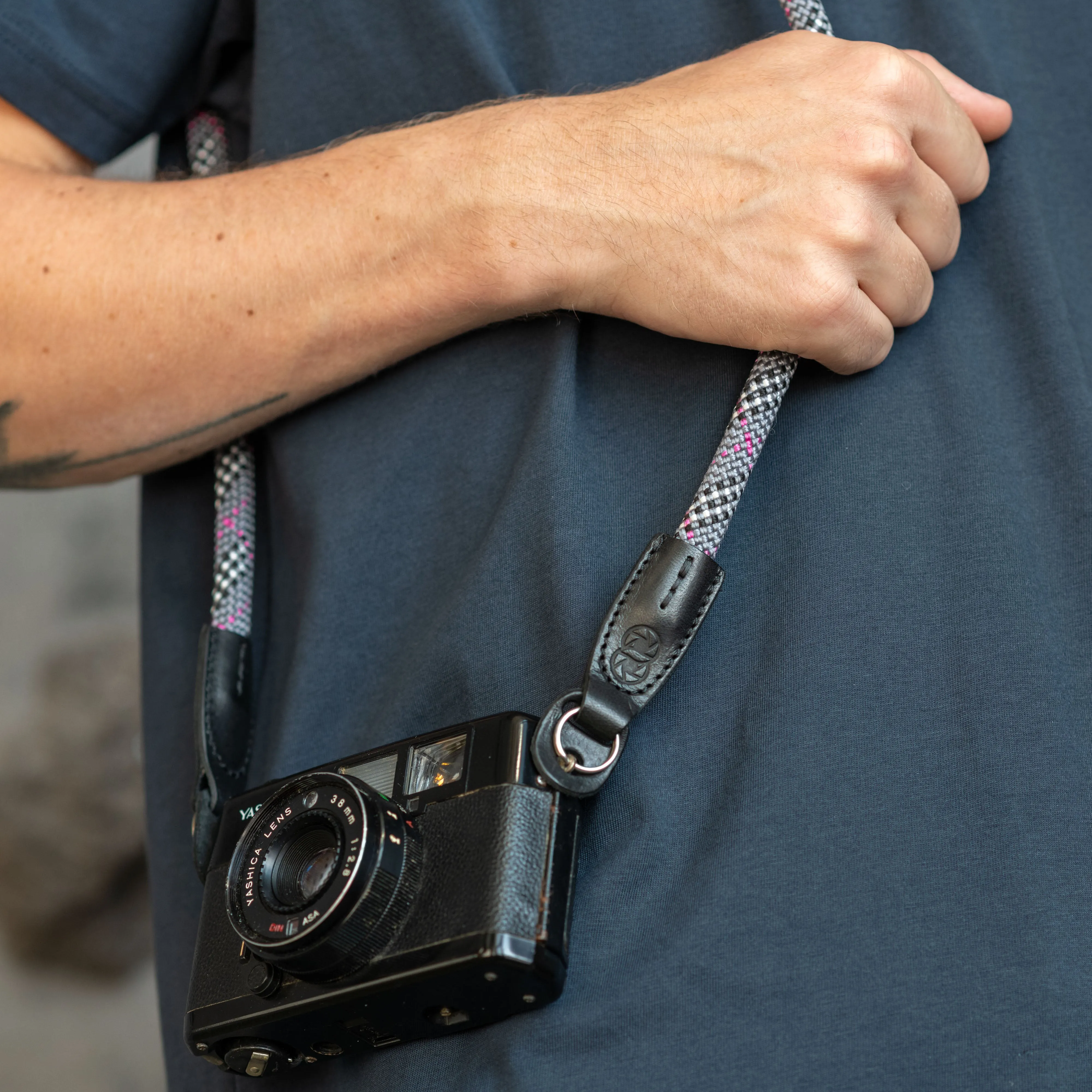 Rope Camera Strap - Plaid Collection