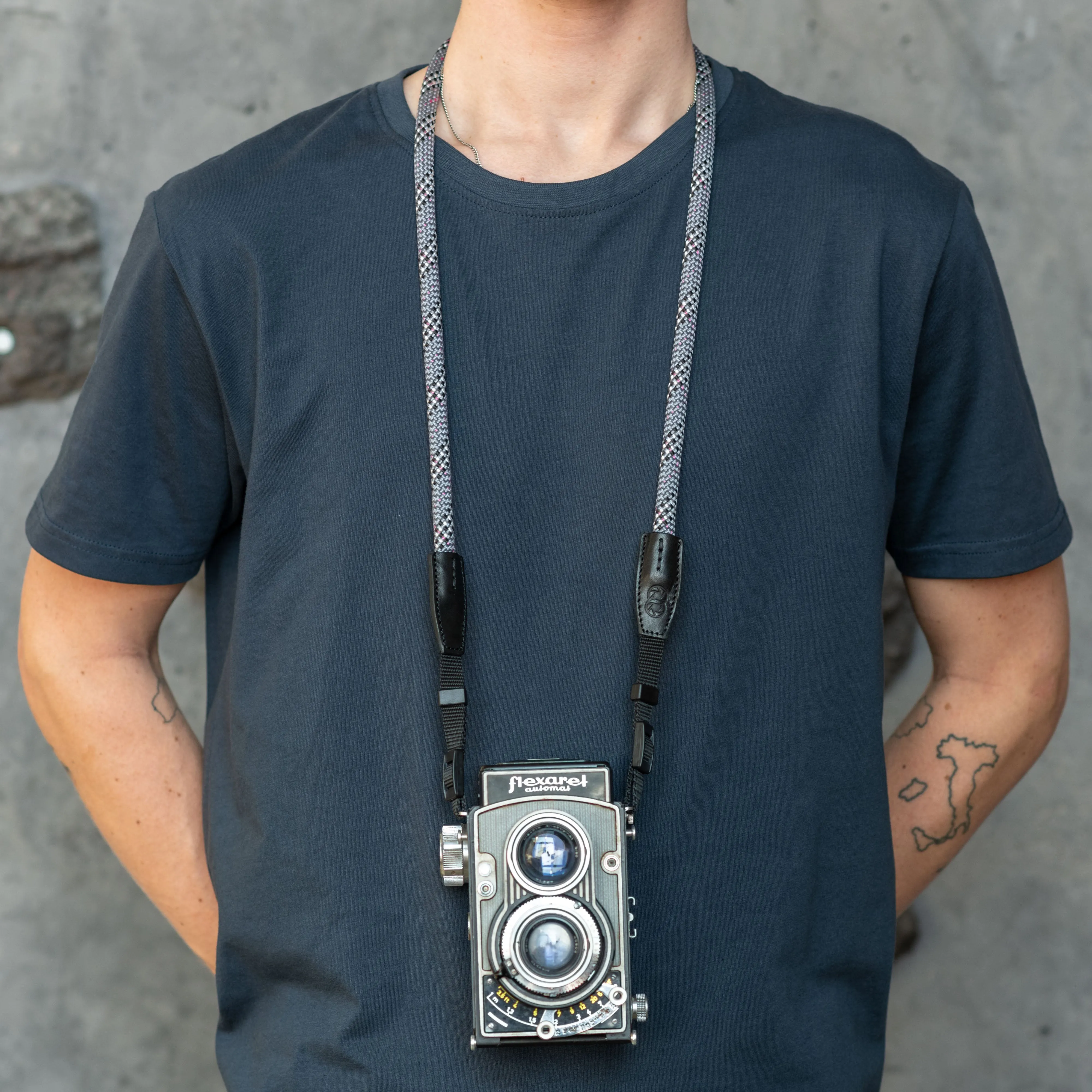 Rope Camera Strap - Plaid Collection