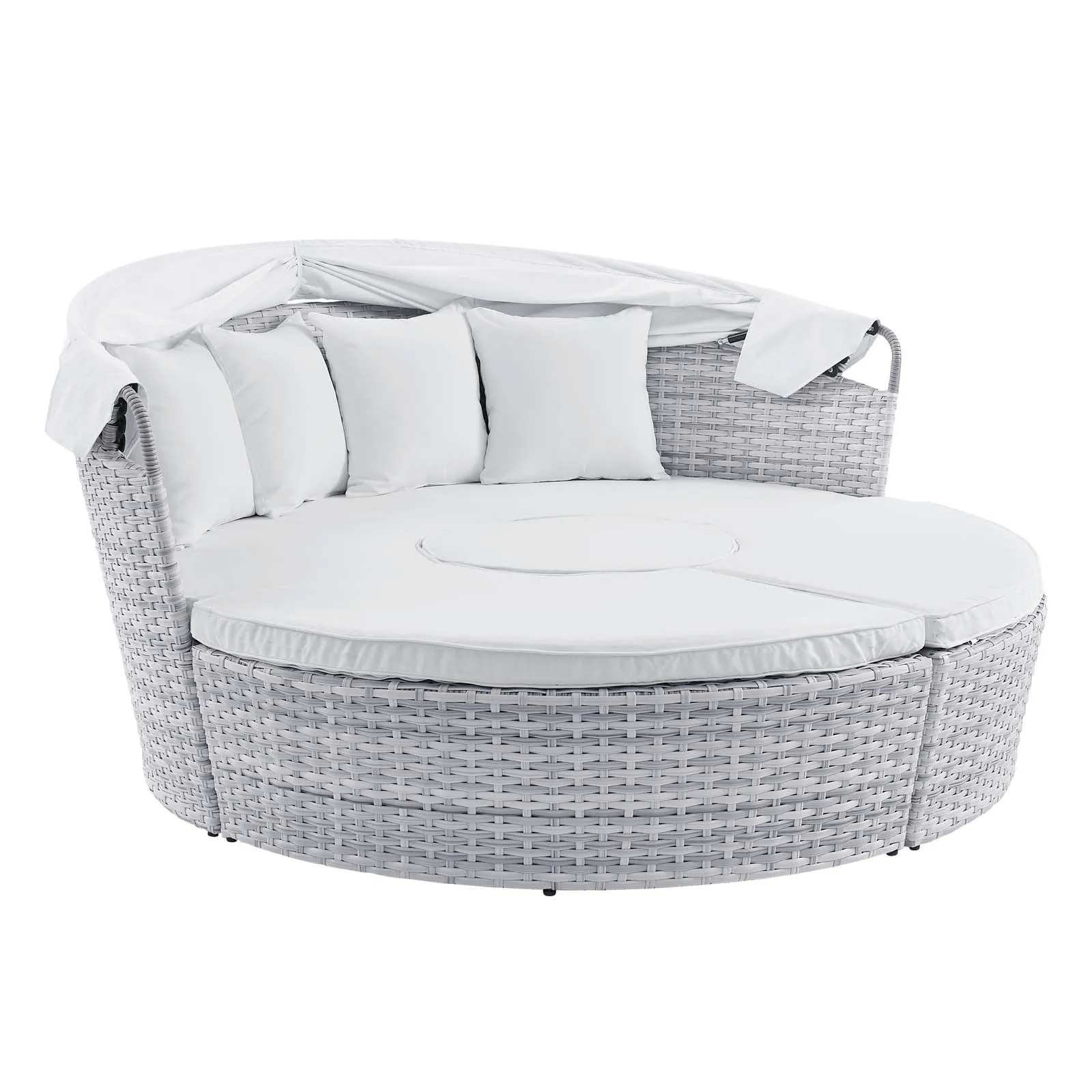 Scottsdale Canopy Sunbrella Outdoor Patio Daybed