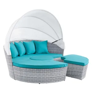 Scottsdale Canopy Sunbrella Outdoor Patio Daybed