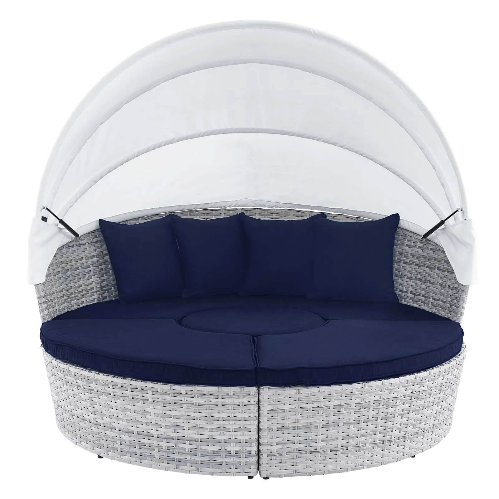 Scottsdale Canopy Sunbrella Outdoor Patio Daybed