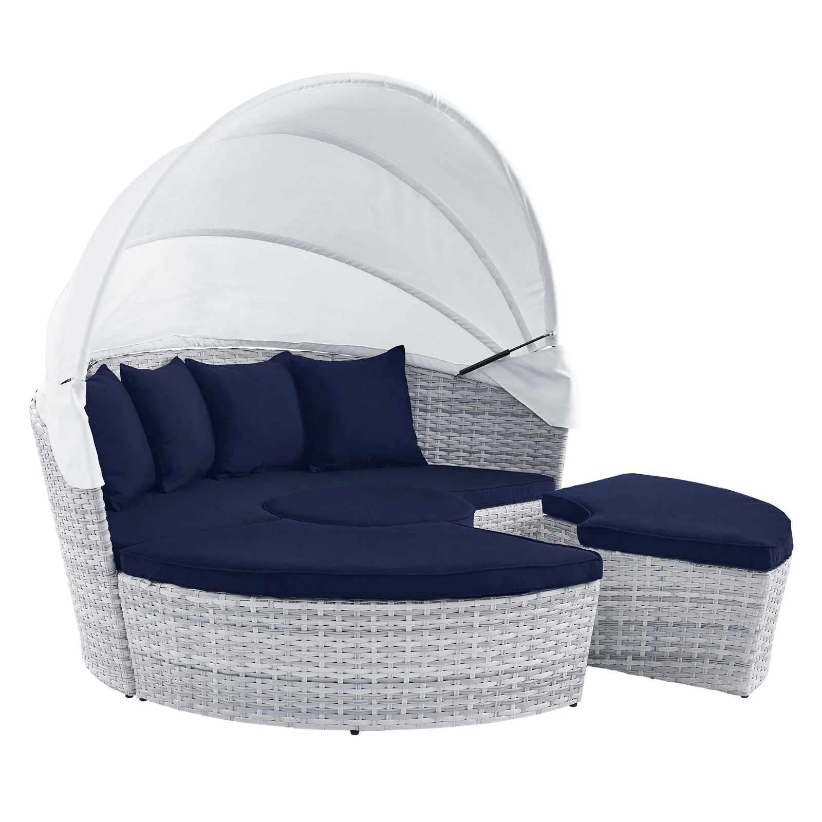 Scottsdale Canopy Sunbrella Outdoor Patio Daybed