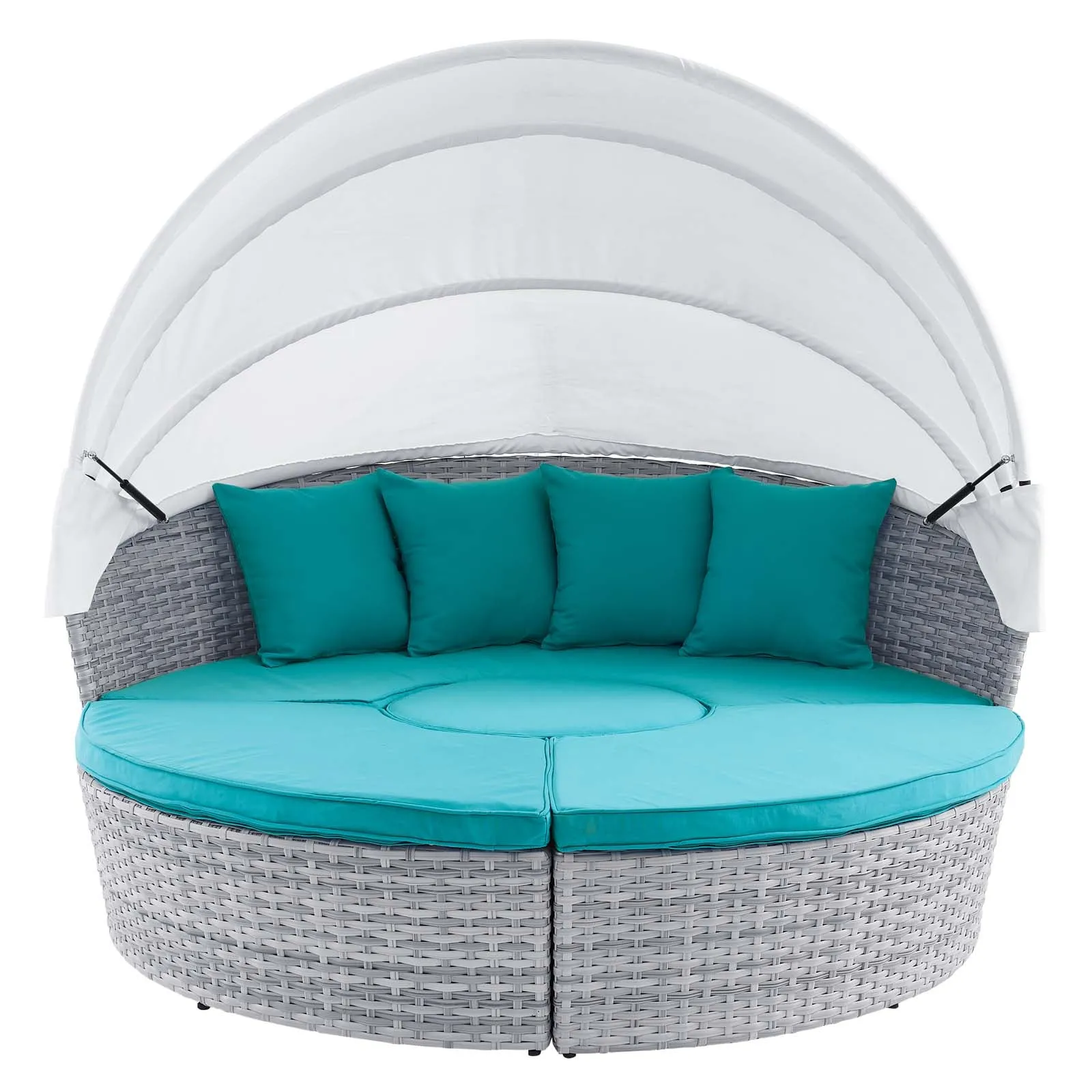 Scottsdale Canopy Sunbrella Outdoor Patio Daybed