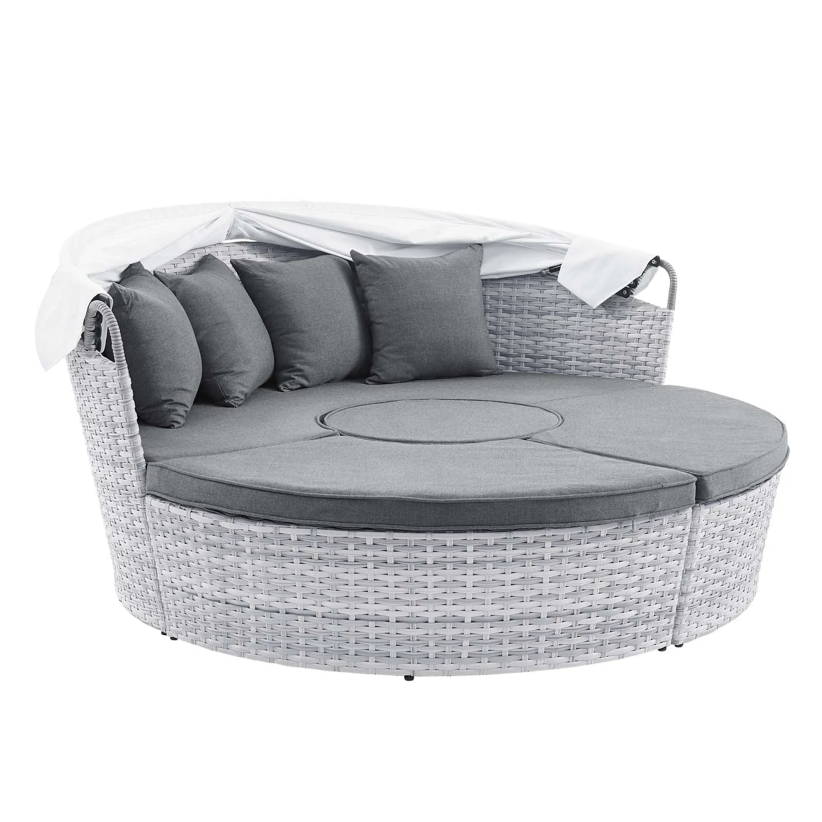 Scottsdale Canopy Sunbrella Outdoor Patio Daybed