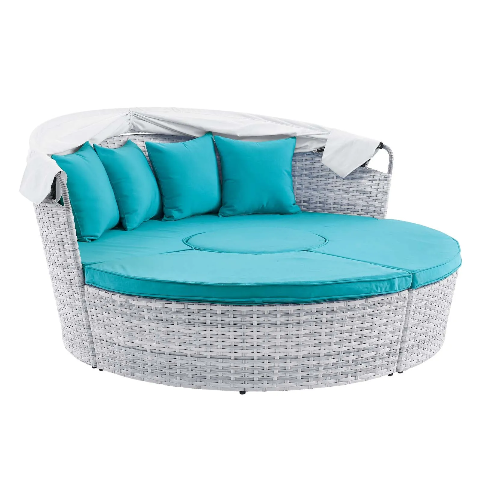 Scottsdale Canopy Sunbrella Outdoor Patio Daybed