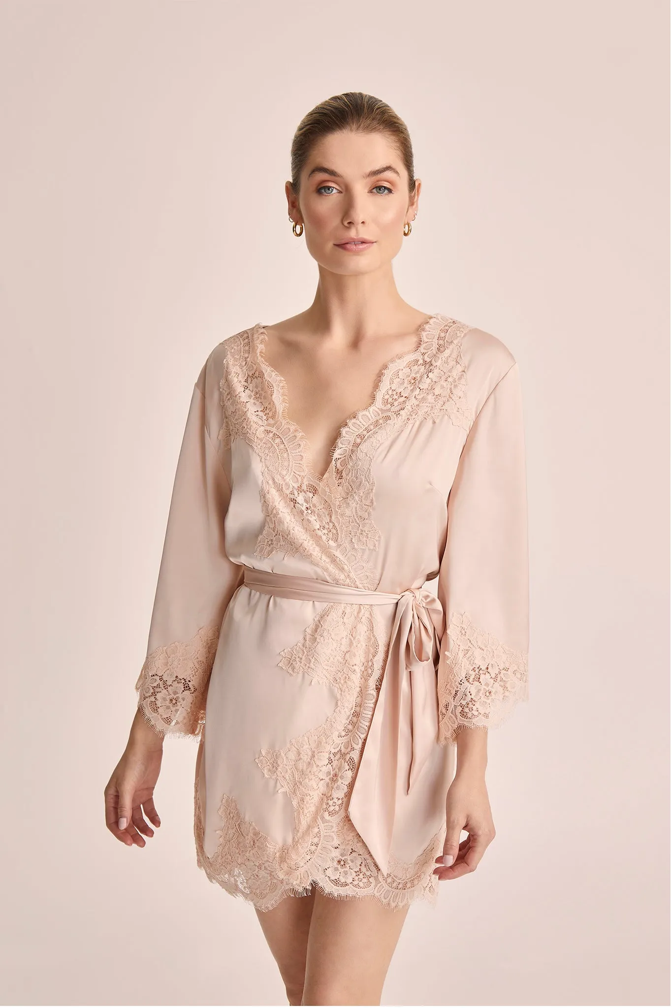 Sian Mini Robe - Blush