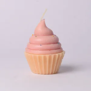 Strawberry Cupcake Candle