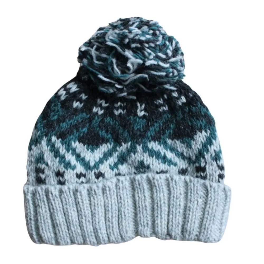 symmetry bobble hat